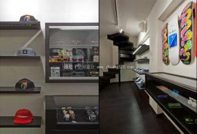 鞋帽店展柜裝修設(shè)計圖片