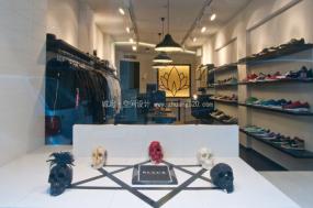 最新鞋帽店展柜裝修設(shè)計圖片