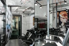 最新美容美發(fā)店裝飾實景圖