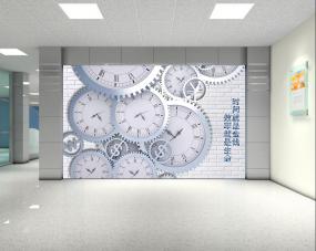 高檔公司文化背景墻圖片