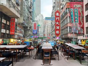 港式茶餐廳效果圖片