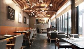 LOFT風(fēng)格餐廳裝修設(shè)計效果圖片庫