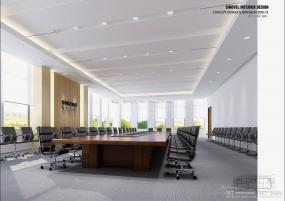 最新企業(yè)會(huì)議室裝飾效果圖