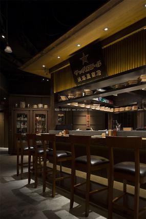 復古風格餐廳裝潢圖片