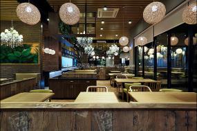上海面館裝修效果圖片