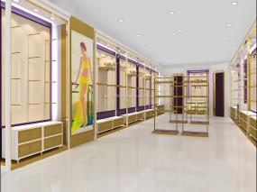 最新女士內(nèi)衣店裝飾實景圖