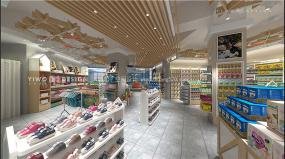 上海母嬰店設計裝修圖片