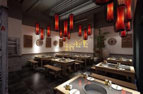 2019自助火鍋店裝修效果圖