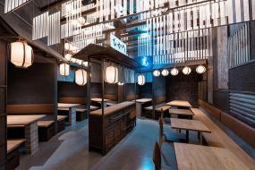 日本壽司料理店裝修設(shè)計(jì)效果圖片