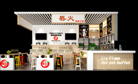 主題文化餐廳裝修設(shè)計效果圖