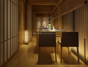日本壽司料理店設(shè)計(jì)效果圖片