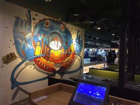 最新休閑自助餐廳設計裝修圖片