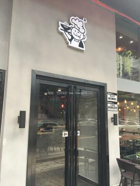 最新中式快餐廳裝飾實景圖