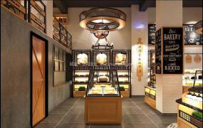 豪華蛋糕店設計裝飾圖片