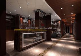 大型美發(fā)店裝飾設(shè)計效果圖
