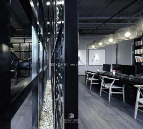 輕工業(yè)風格辦公室設計裝飾效果圖片