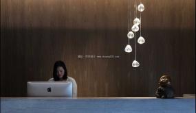 現(xiàn)代中式辦公室設(shè)計裝潢圖片