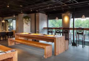 小吃店裝修高清效果圖