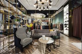 外貿(mào)服裝店設(shè)計(jì)裝潢圖片