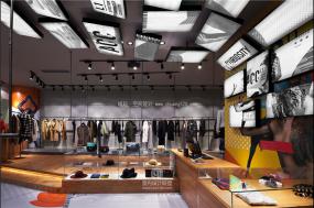 最新特色服裝店設(shè)計(jì)裝飾效果圖