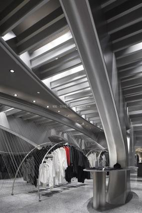最新外貿(mào)服裝店裝飾效果圖