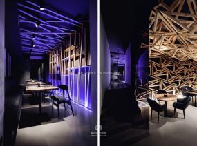 最新韓式自助餐廳裝飾效果圖