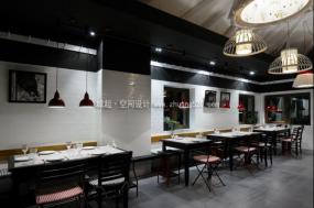 中式餐廳裝修效果圖片