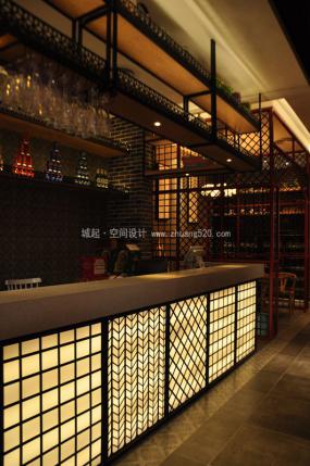 高端韓餐廳裝修圖片