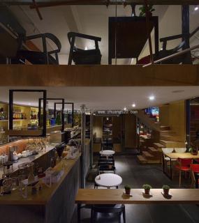 連鎖奶茶店裝潢效果圖