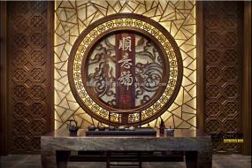 高檔上海茶館裝修效果圖