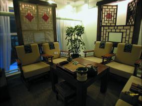 中式茶館裝飾效果圖