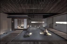 棋牌茶樓裝飾圖片