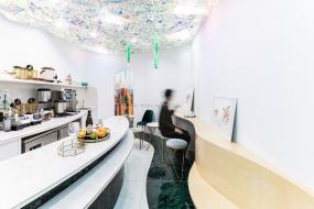 最新奶茶店設計裝修圖片