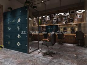 美發(fā)店裝潢效果圖