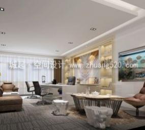loft風格辦公室裝修設(shè)計效果圖