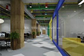 工業(yè)風(fēng)格辦公室設(shè)計(jì)效果圖