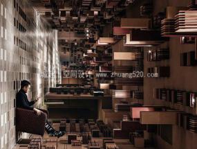現(xiàn)代簡約風格電影院裝修效果圖