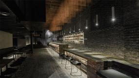 簡約文雅風(fēng)格餐飲店裝修效果圖