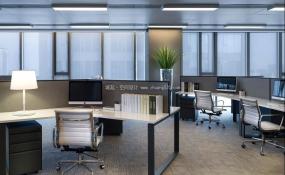 現(xiàn)代企業(yè)辦公室吊頂設計裝修效果圖片