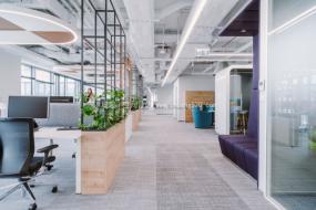 現(xiàn)代時尚簡約風格企業(yè)辦公室裝修效果圖