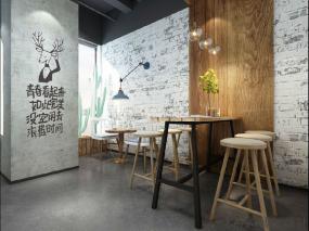 現(xiàn)代公司半開放式辦公室設(shè)計(jì)裝飾效果圖