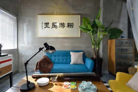 輕工業(yè)風辦公室裝修設計
