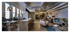 120平loft辦公室裝修