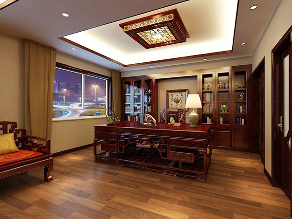 中式<a href=http://m.tt45tt.cn/pictrue/bgs target=_blank class=infotextkey>辦公室裝修效果圖</a>片
