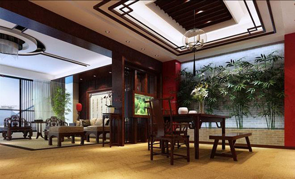 中式<a href=http://m.tt45tt.cn target=_blank class=infotextkey>辦公室裝修</a>效果圖片
