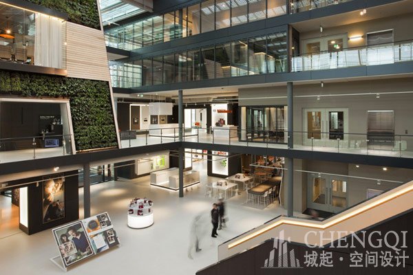 loft風(fēng)格辦公室大廳